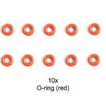 Tamiya 50597 - Damper O-Ring(Red) *10