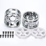 Tamiya 50673 5-Spoke 2-Piece Wheels Wide (1 Pair)
