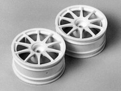 Tamiya 50732 1/10 10-Spoke One-Piece Wheels (1 Pair)：圖片 2