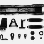 Tamiya 50890 RC TA04 Upper Deck Spare Parts
