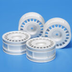 Tamiya 51021 Rally Dish Wheels 4pcs. (White,26mm/+2)