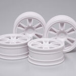 Tamiya 51299 Medium-Narrow 12-Spoke Wheels 4pcs. (24mm Width / Offset +2)