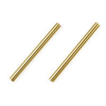 Tamiya 51418 RC TRF201 3x35mm Shaft (2pcs) Stainless Steel