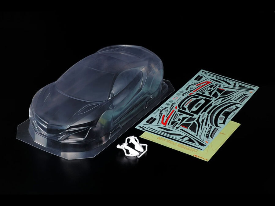 Tamiya  51586 1/10 Honda Acura NSX Touring 190mm Clear Body Parts Set：圖片 1