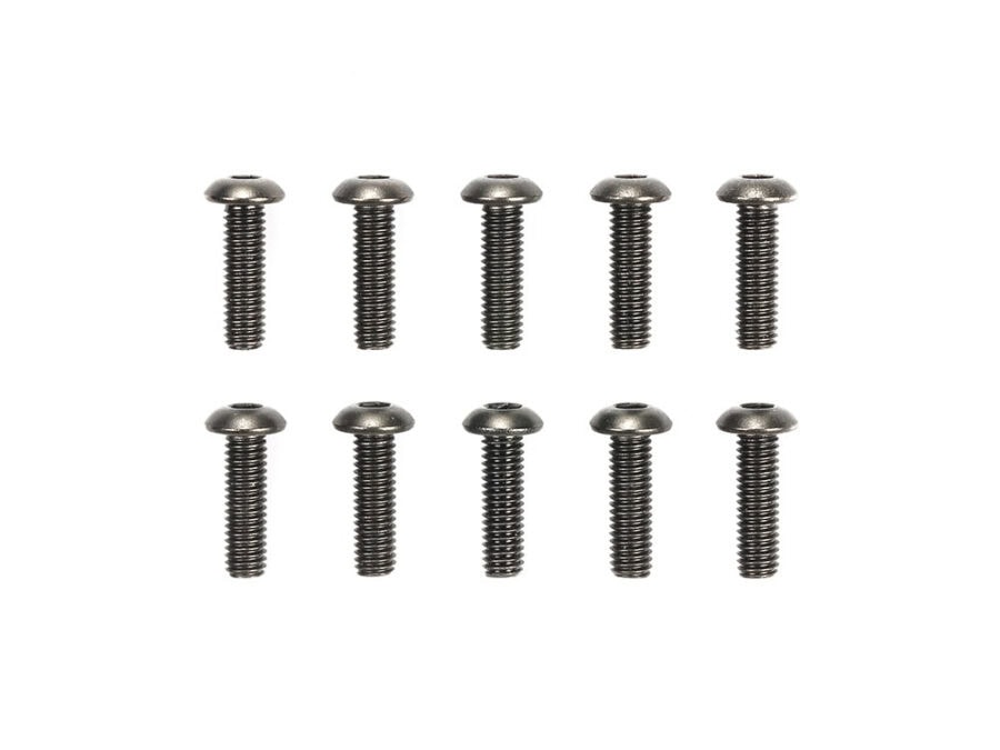 Tamiya 51628 3x10mm Steel Hex Head Screws (10 pcs.)：圖片 1