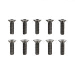 Tamiya 51629 3x10mm Steel Countersunk Hex Head Screws (10pcs.)