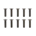 Tamiya 51631 3x12mm Steel Countersunk Hex Head Screws (10pcs.)