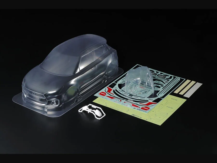 Tamiya 51652 1/10 RC Suzuki Swift Sport Spare Body Set：圖片 1
