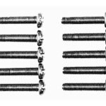 Tamiya 53013 3X15mm Titanium Round Head Screw (10 Pcs.)