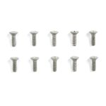 Tamiya 53018 3X10mm Titanium Countersunk Head Tapping Screw (10 Pcs.)