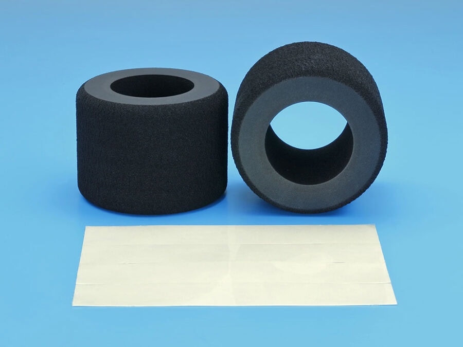 Tamiya 53129 F-1 Rear 3645 HBR Soft Sponge Tires：圖片 1