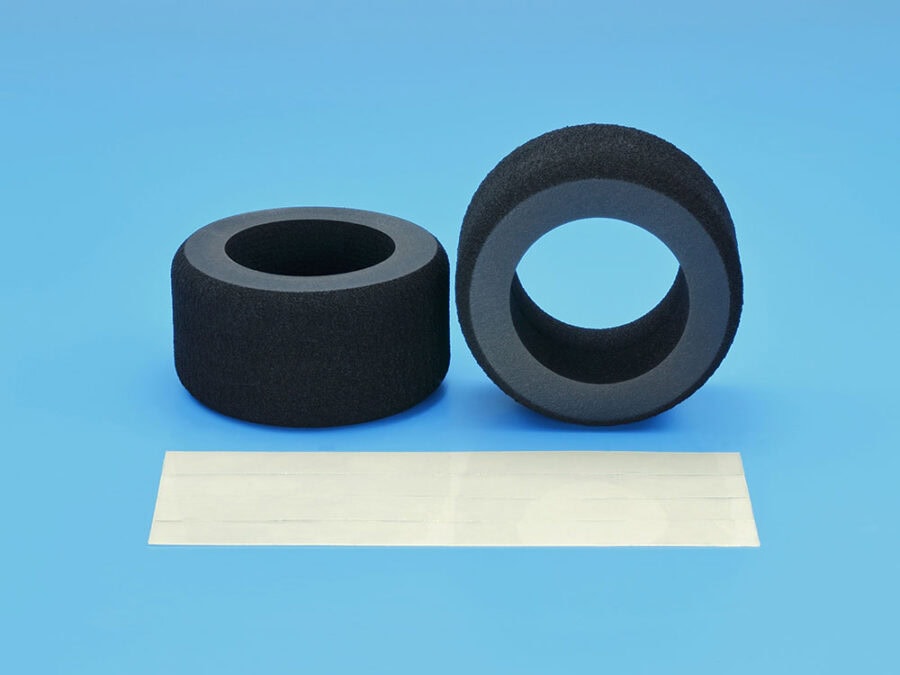 Tamiya 53134 F-1 Front 3630 HBR Soft Sponge Tires (1 Pair)：圖片 1