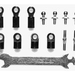 Tamiya 53191 4WD/FWD Touring & Rally Car Turnbuckle Tie-Rod Set