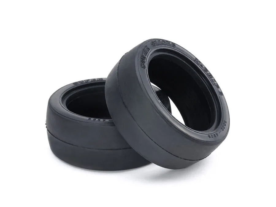Tamiya 53224 1/10 Touring Car M2 Slick Tires (1 Pair)：圖片 1