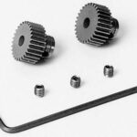 Tamiya 53262 RC 0.4 Steel Pinion Gears (28T/29T)
