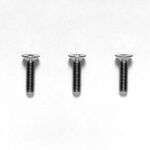 Tamiya 53536 RC 3x12mm Titanium Countersunk Hex Socket Screw (5pcs)