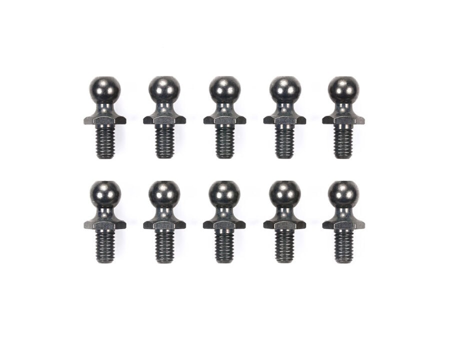 Tamiya 53598 Fluorine Coated 5mm Aluminum Ball Connector (10pcs.)：圖片 1