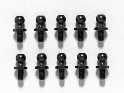 Tamiya 53598 Fluorine Coated 5mm Aluminum Ball Connector (10pcs.)：圖片 2