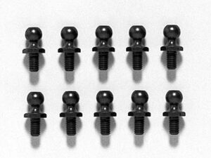 Tamiya 53598 Fluorine Coated 5mm Aluminum Ball Connector (10pcs.)：圖片 2