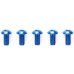 Tamiya 53765 3x6mm Round Head Socket Screw / Blue (5 Pcs.)