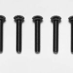 Tamiya 53770 RC 3x16mm Hex Round Head Socket Screw (Blue/5pcs)