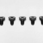 Tamiya 53771 RC 3x6mm Countersunk Hex Head Screw (Blue/5pcs)