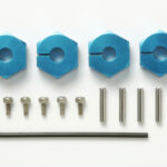 Tamiya 53823 Clamp Type Aluminum Wheel Hub (5mm Thick)