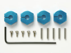 Tamiya 53823 Clamp Type Aluminum Wheel Hub (5mm Thick)