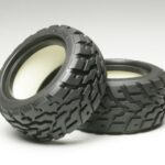 Tamiya 53854 NDF-01 V-Tread Block Tires (75/47)