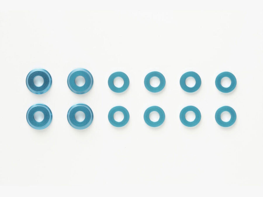 Tamiya 53873 Carbon Damper Stay Set Spacer：圖片 1