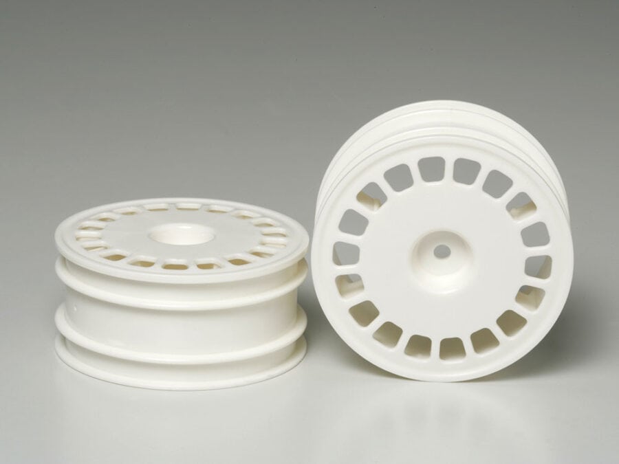 Tamiya 53880 Large Dish Wheels (4WD/Front, 62/25)：圖片 1