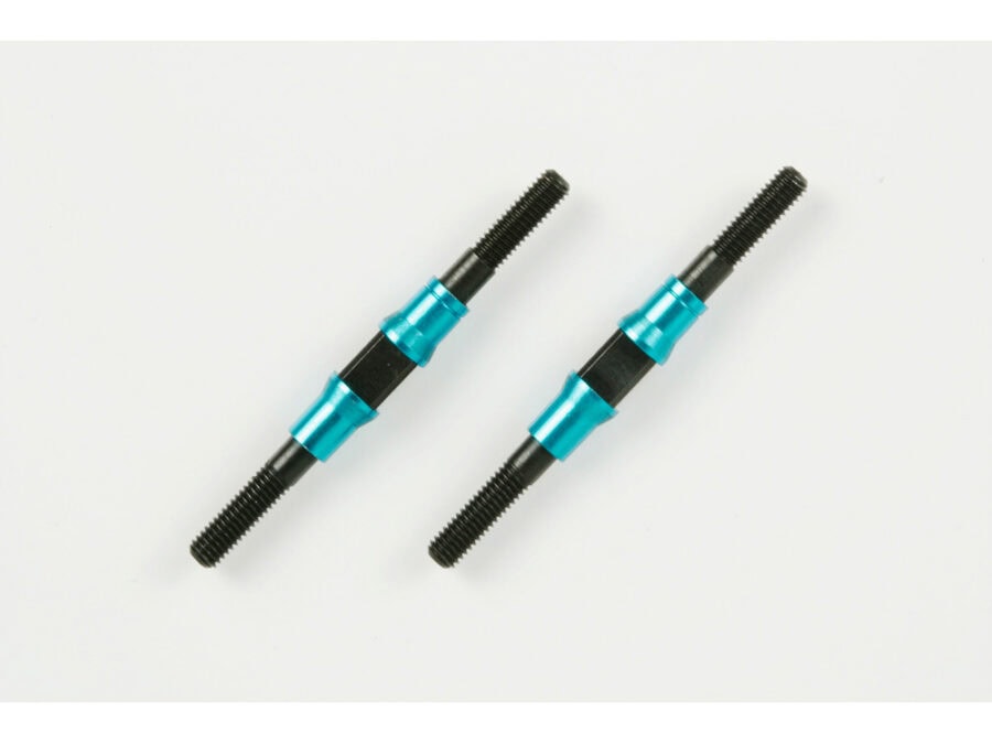 Tamiya 53942 3x42mm Hard Turnbuckle Shaft (2pcs.)：圖片 1
