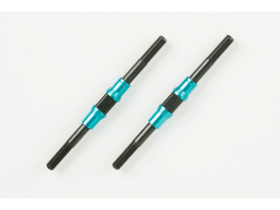 Tamiya 53944 RC 3x50mm Hard Turnbuckle Shaft (2Pcs)：圖片 1