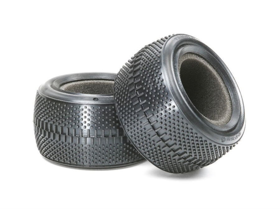 Tamiya 54188 Dual Block Tire C Rear 62/35：圖片 1