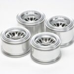 Tamiya 54201 F104 Metal Plated Mesh Wheel Set for Rubber Tires