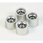 Tamiya 54400 F104 Metal-Plated Wheels (for Sponge Tires)