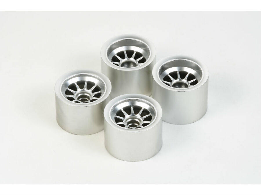 Tamiya 54400 F104 Metal-Plated Wheels (for Sponge Tires)：圖片 1