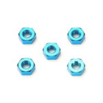 Tamiya 54411 3mm Aluminum Nut (Blue)