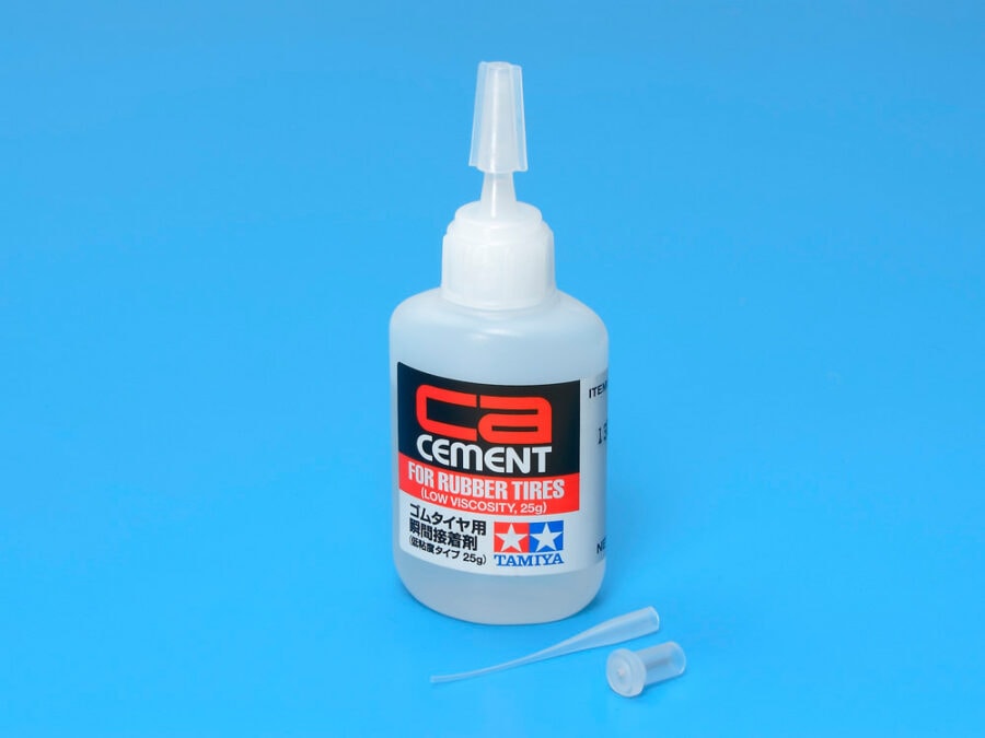 Tamiya 54511 CA Cement for Rubber Tires (Low Viscosity, 25g)：圖片 1
