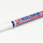 Tamiya 54512 RC CA Cement Accelerator for Rubber Tires (Pen Type,5g)