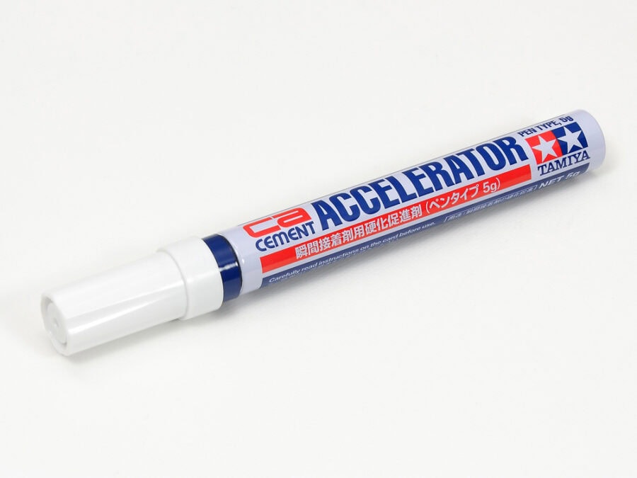 Tamiya 54512 RC CA Cement Accelerator for Rubber Tires (Pen Type,5g)：圖片 1