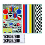 Tamiya 54513 Customizing Sticker(Team Style)