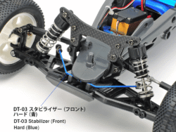 Tamiya 54561 DT-03 Stabilizer Set (Front & Rear)：圖片 2