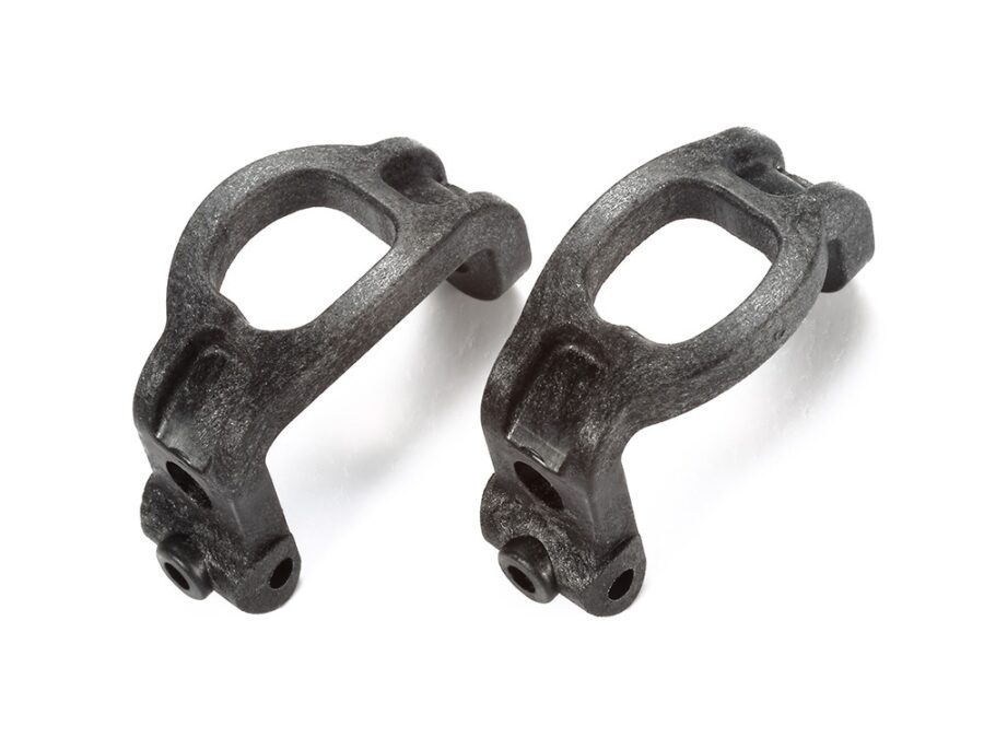 Tamiya 54580 Carbon Reinforced Hub Carrier (4°) for Reversible Suspension Arms：圖片 1