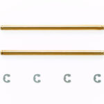 Tamiya 54615 M-05 3x58 Ttn. Ct Sus Shaft *2