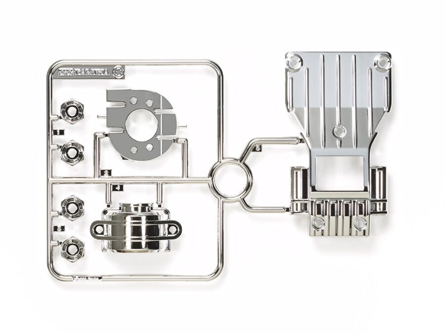 Tamiya 54679 CC-01 Metal Plated C Parts：圖片 1