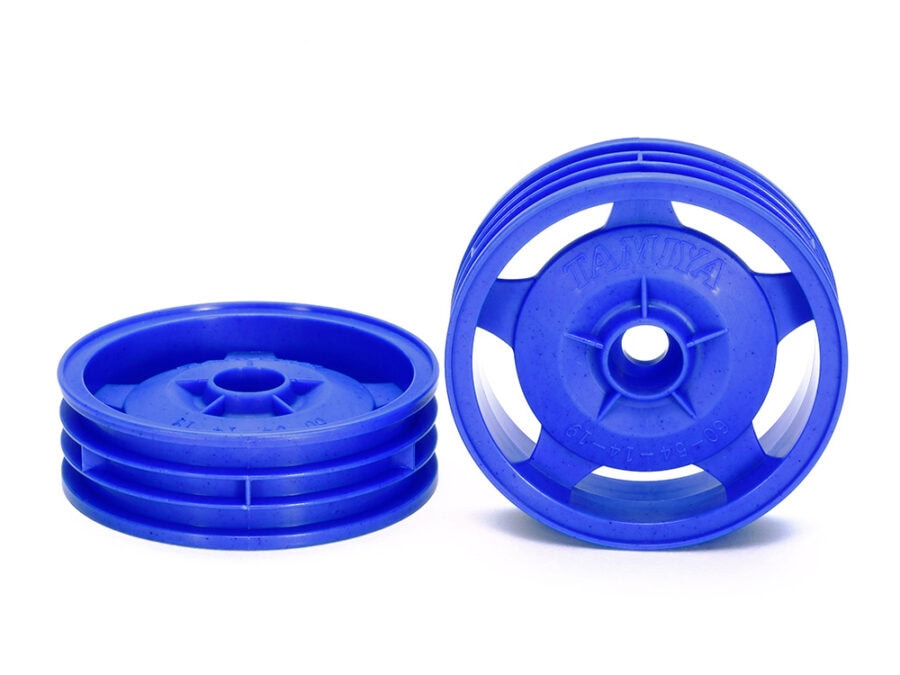 Tamiya 54680 2WD Buggy F StarDish Wheel Blu：圖片 1