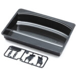 Tamiya 54688 1/10 RC Racing Wing Set 2 (Carbon Pattern)