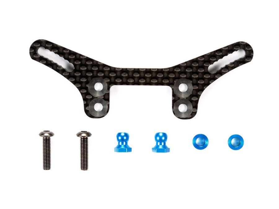 Tamiya 54720 TA07 Carbon Damper Stay F：圖片 1
