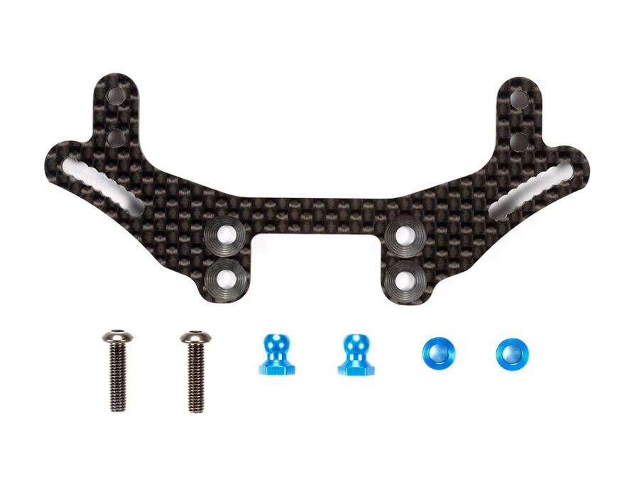 Tamiya 54721 TA07 Carbon Damper Stay R：圖片 1